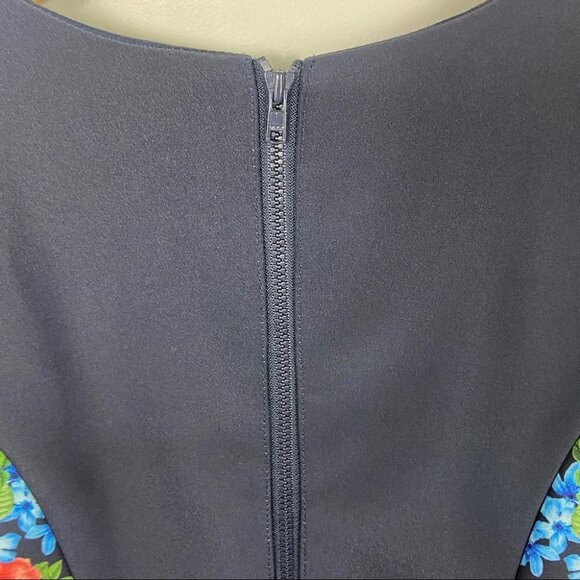 Revolve Keepsake The Label Navy Second Chance Dress Womens Size XS Scuba Floral - Picture 9 of 13